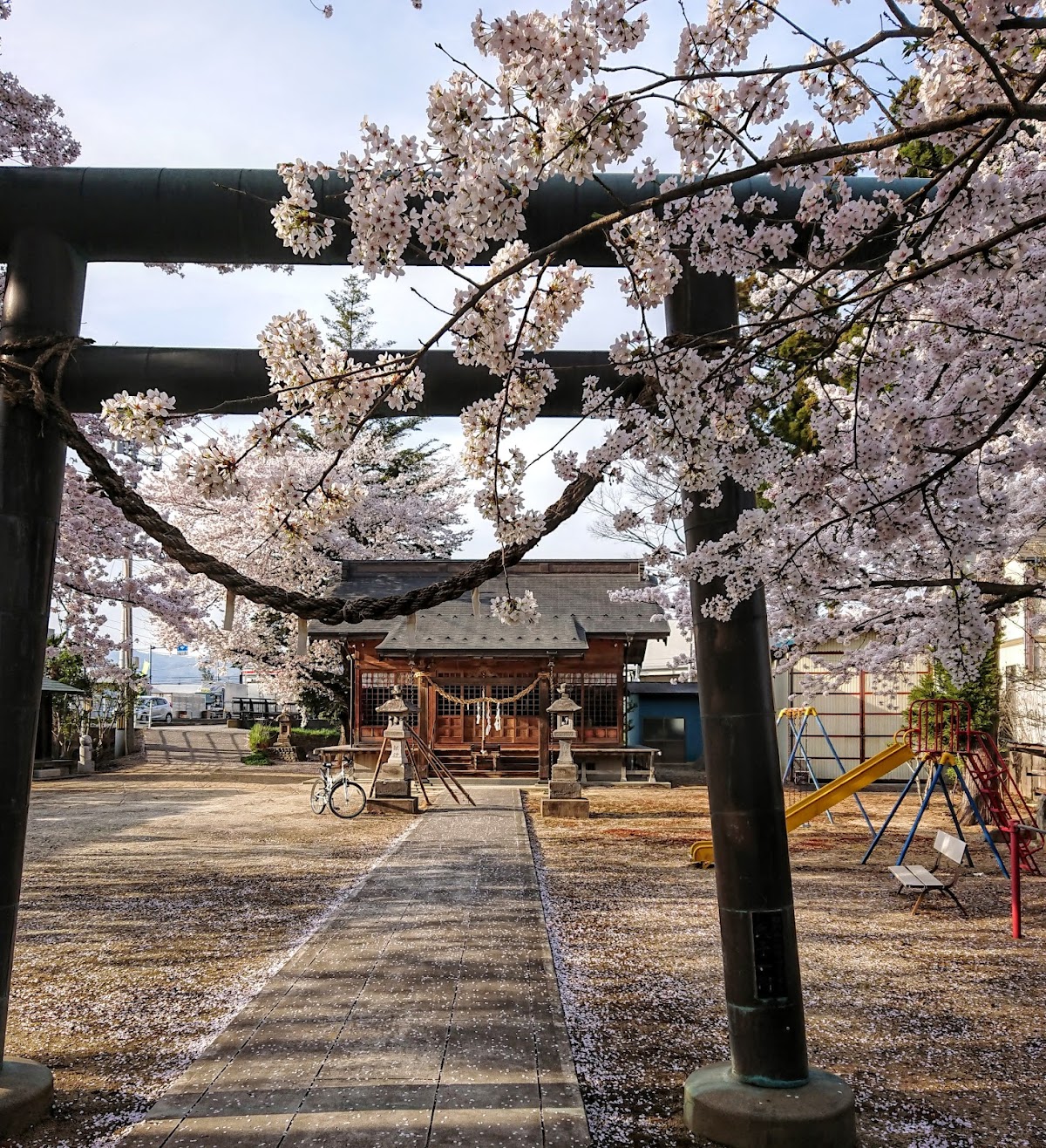 諏訪神社(福島県福島市鎌田字舟戸)