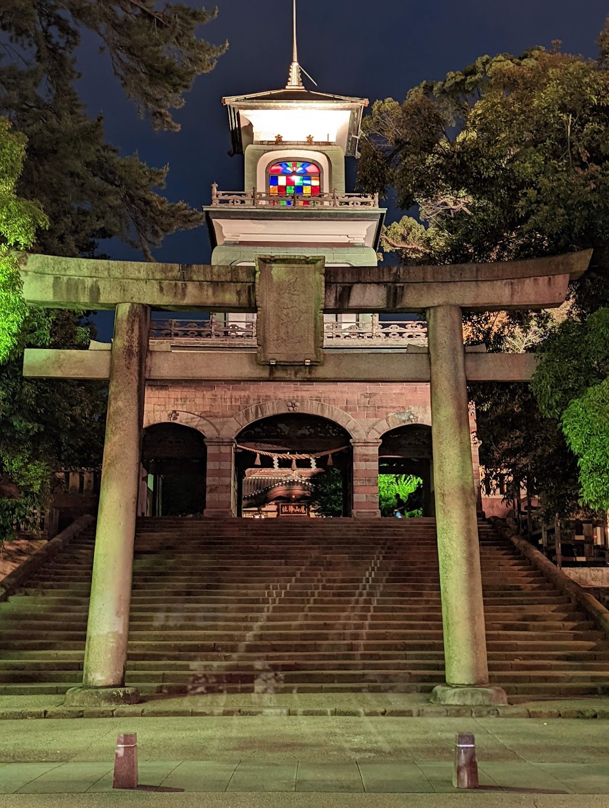 尾山神社 神門