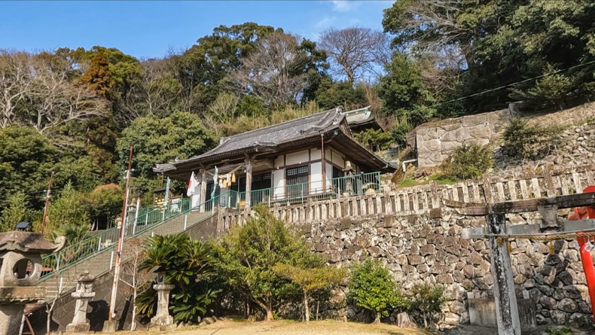 温泉神社（長崎県南島原市加津佐町）