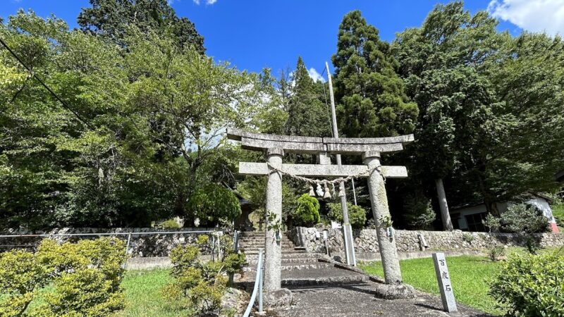 河野神社（鳥取県・八頭郡智頭町）