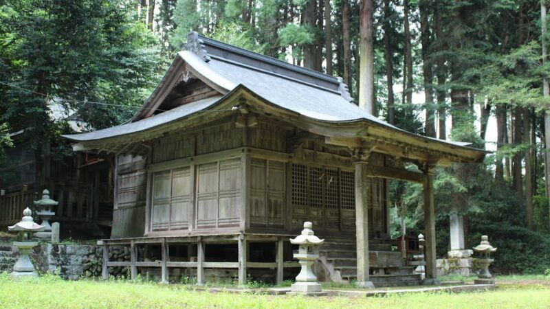 金刀比羅神社（鳥取県八頭郡智頭町）