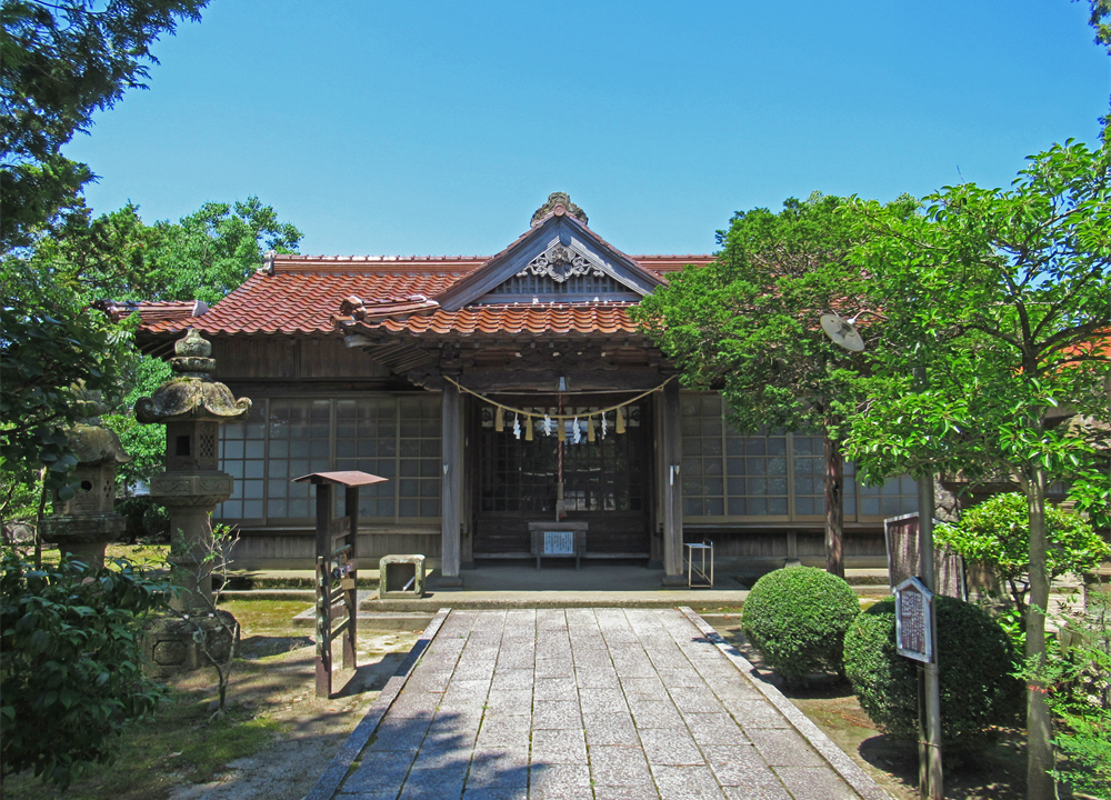 Kamimichi Shrine (Sakaiminato City, Tottori Prefecture)