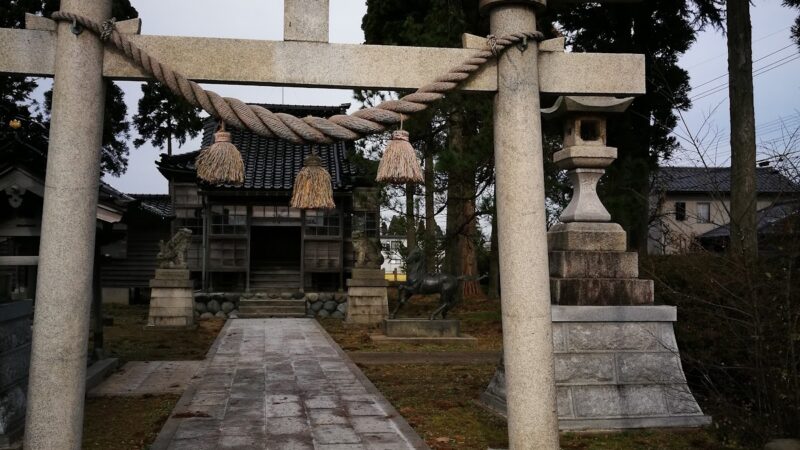 日吉神社（富山県砺波市宮村）