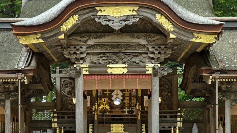 諏訪神社（長野県飯田市鼎下山）