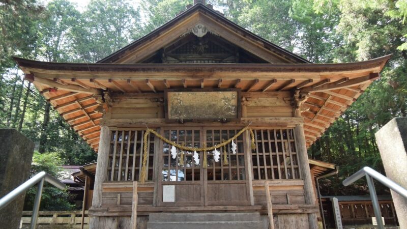 安布知神社（長野県阿智村）