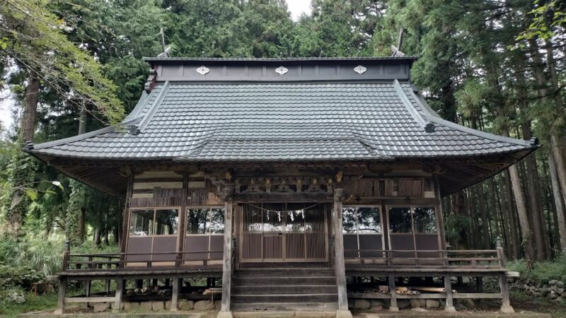 白幡神社（山梨県山梨市牧丘町）