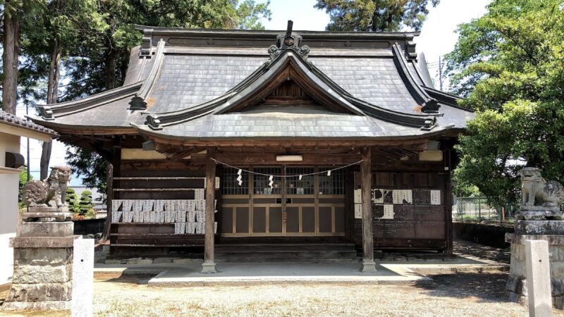 鉾衝神社（山梨県笛吹市）