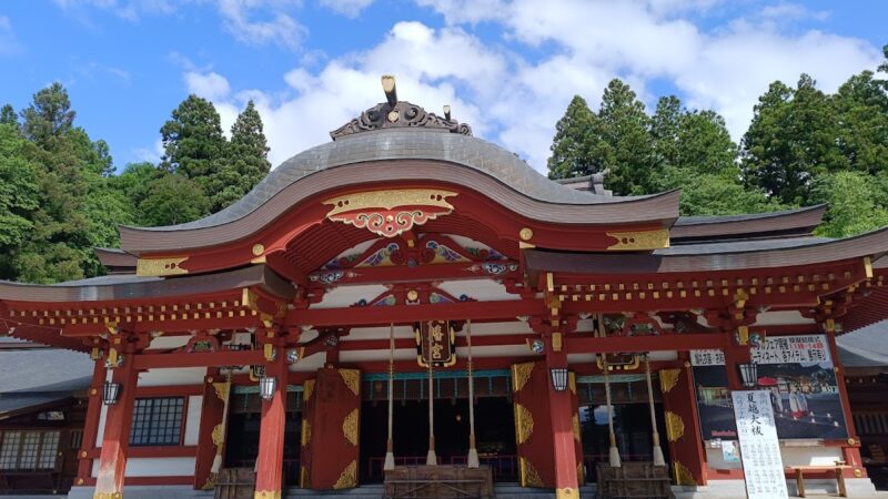 八幡宮（岩手県盛岡市玉山区日戸字古屋敷）