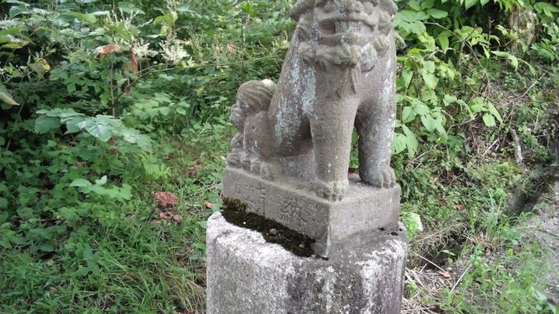 神明社（秋田県鹿角市十和田大湯）