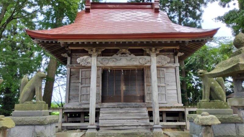 稲荷神社（秋田県大館市二井田字上四羽出）