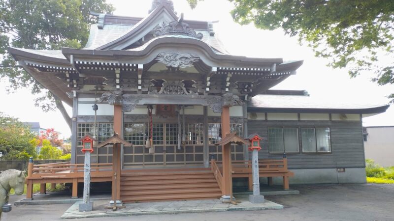 八幡宮（青森県平内町清水川字大川添）