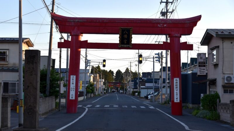 八幡宮（青森県弘前市一町田字早稲田）