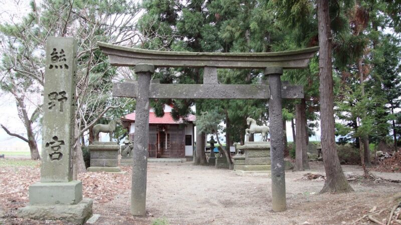 熊野宮（青森県弘前市堀越字柳田）