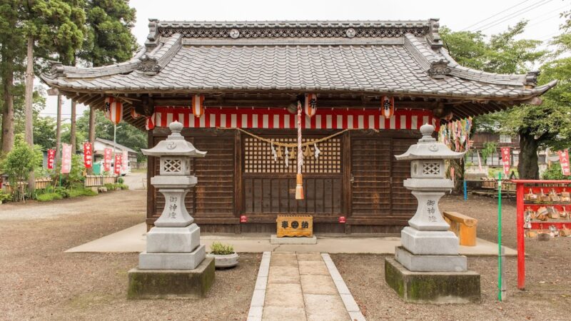 東向八幡宮（群馬県高崎市箕郷町西明屋）