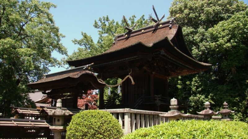 阿智神社（岡山県・倉敷市）