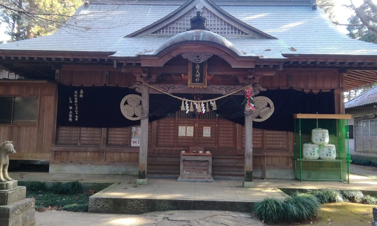Ogushi Inari Shrine (Ogushi-cho, Mito City, Ibaraki Prefecture)