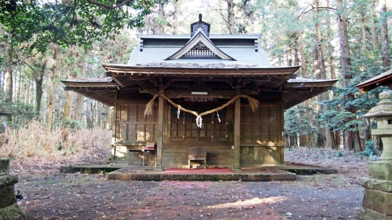 青山神社（茨城県東茨城郡城里町）