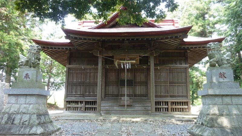 於伊都岐神社（茨城県行方市）