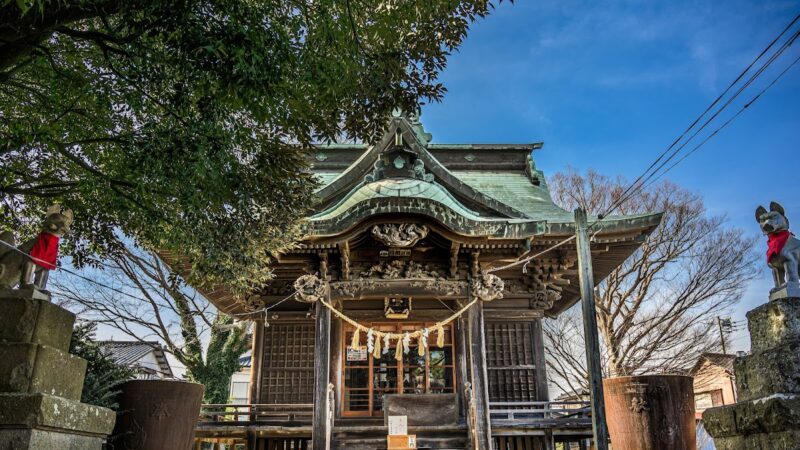 四郎介稲荷神社（茨城県ひたちなか市湊中央）