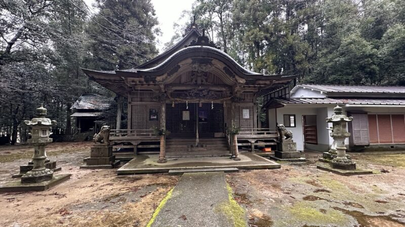 大森神社(兵庫県宍粟市千種町千草772)