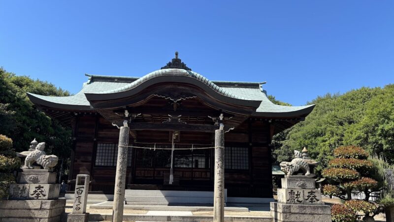 本荘八幡宮（岡山県倉敷市）