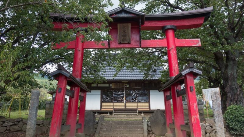大木神社(山梨県山梨市)