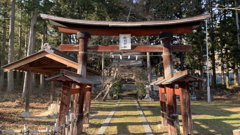 神明神社（山梨県山梨市）