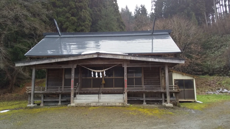 神明社（秋田県鹿角市十和田末広字向平）