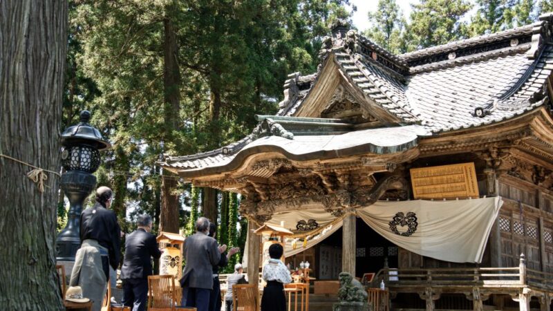 藤基神社（新潟県村上市）