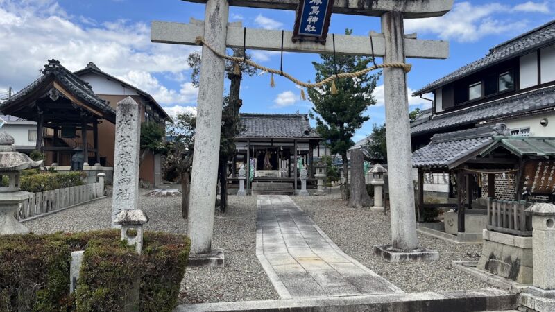 勝鳥神社（滋賀県彦根市）