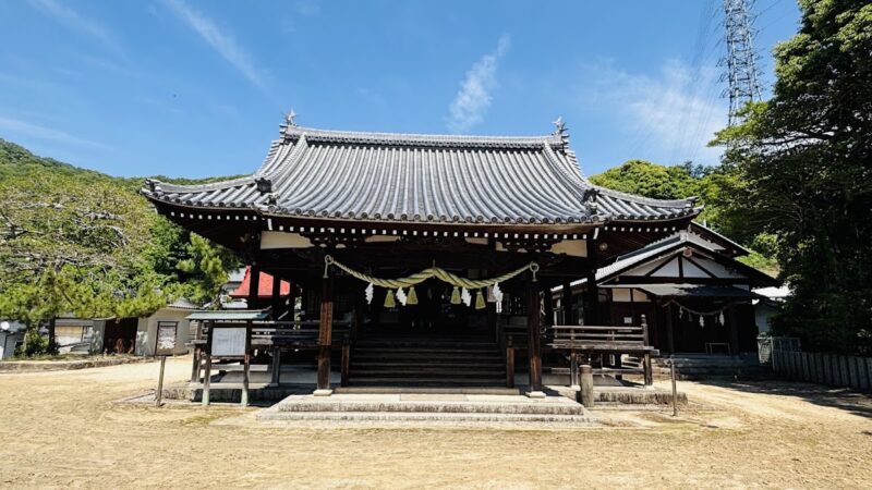 八幡山八幡神社（広島県坂町）