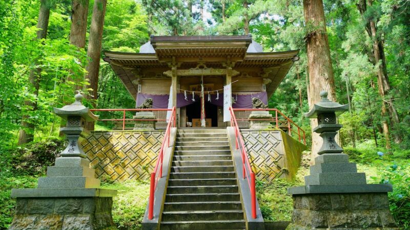 櫻松神社（岩手県八幡平市）