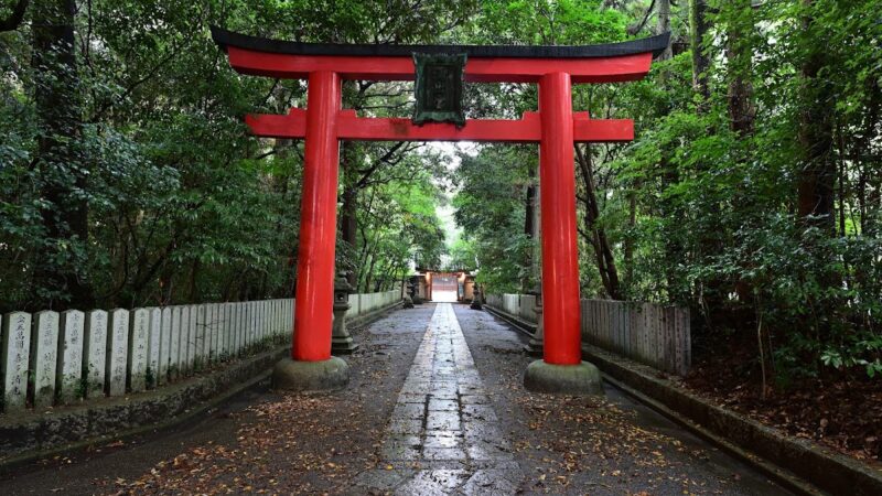 和伎座天乃夫岐賣神社（涌出宮）