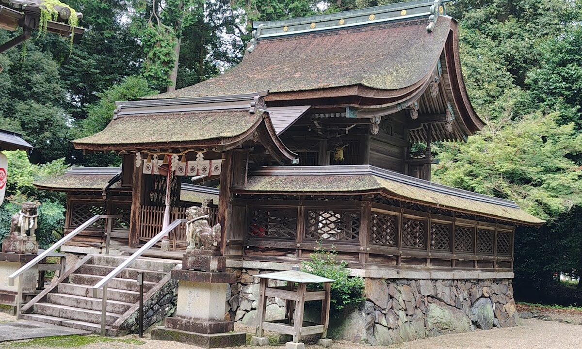 御栗栖神社(京都府宇治田原町)