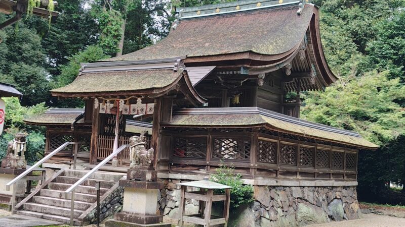 御栗栖神社(京都府宇治田原町)