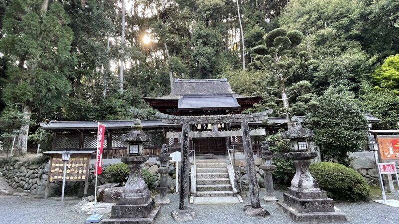 烏帽子形八幡神社（大阪府河内長野市）