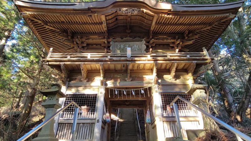 東金砂神社（茨城県常陸太田市）