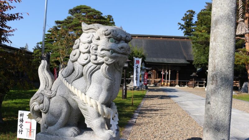 鳥谷崎神社（岩手県花巻市）