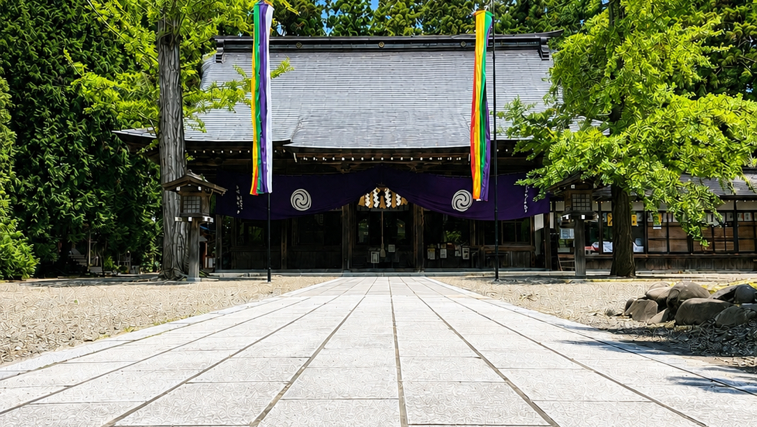 鎮守府八幡宮（岩手県奥州市）