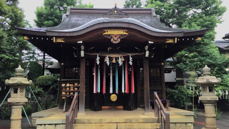 月見岡八幡神社（東京都新宿区）