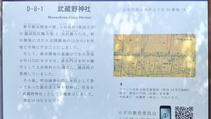 武蔵野神社（東京都小平市）
