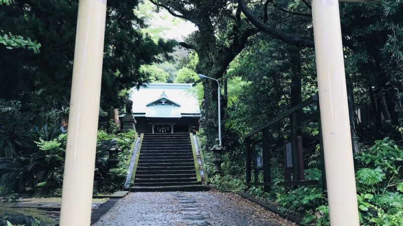 御笏神社（東京都三宅島）