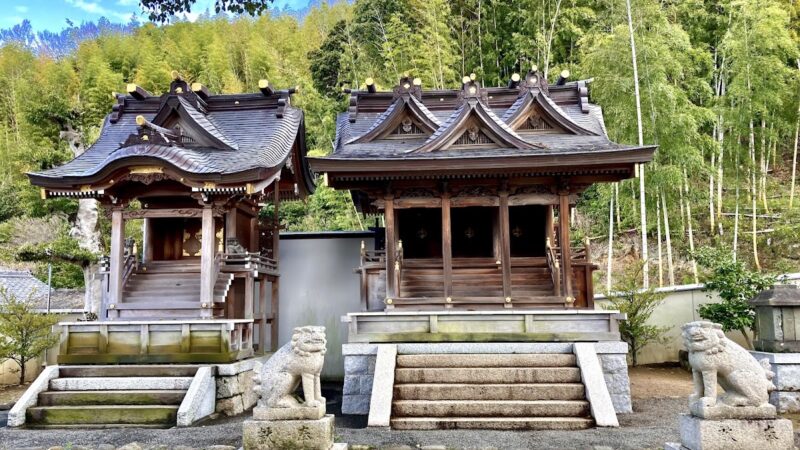 西葛城神社（大阪府貝塚市）