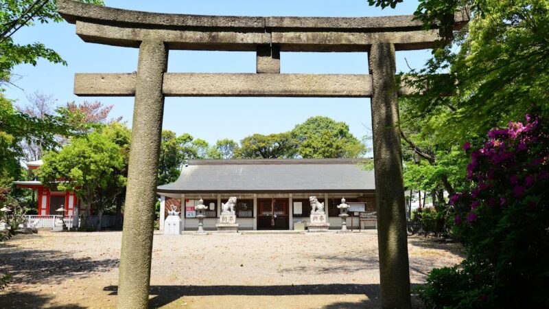 天湯川田神社（大阪府柏原市）